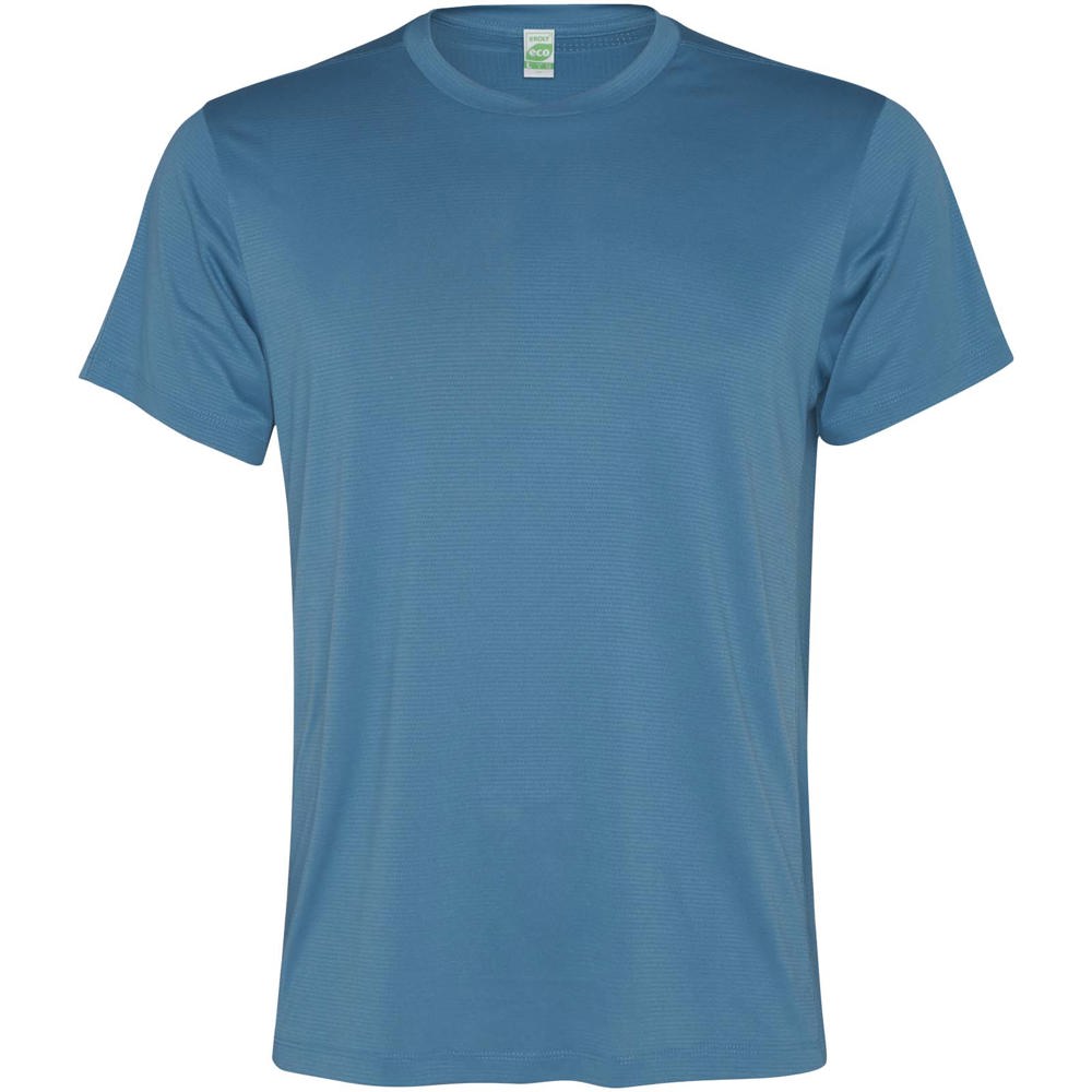 Slam sportshirt met korte mouwen voor heren - bedrukt of onbedrukt verkrijgbaar - Stormblauw
