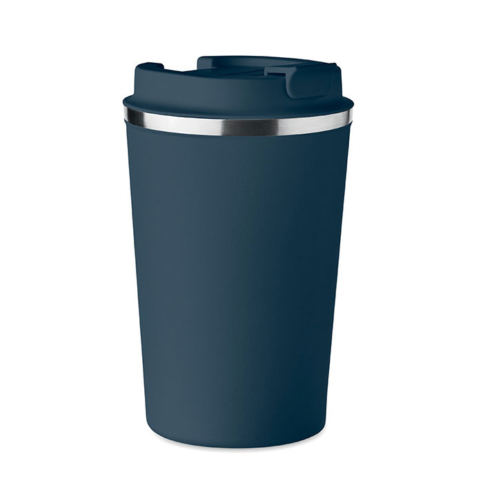 BRACE - Dubbelwandige drinkbeker - met logo of onbedrukt bestellen - Marineblauw