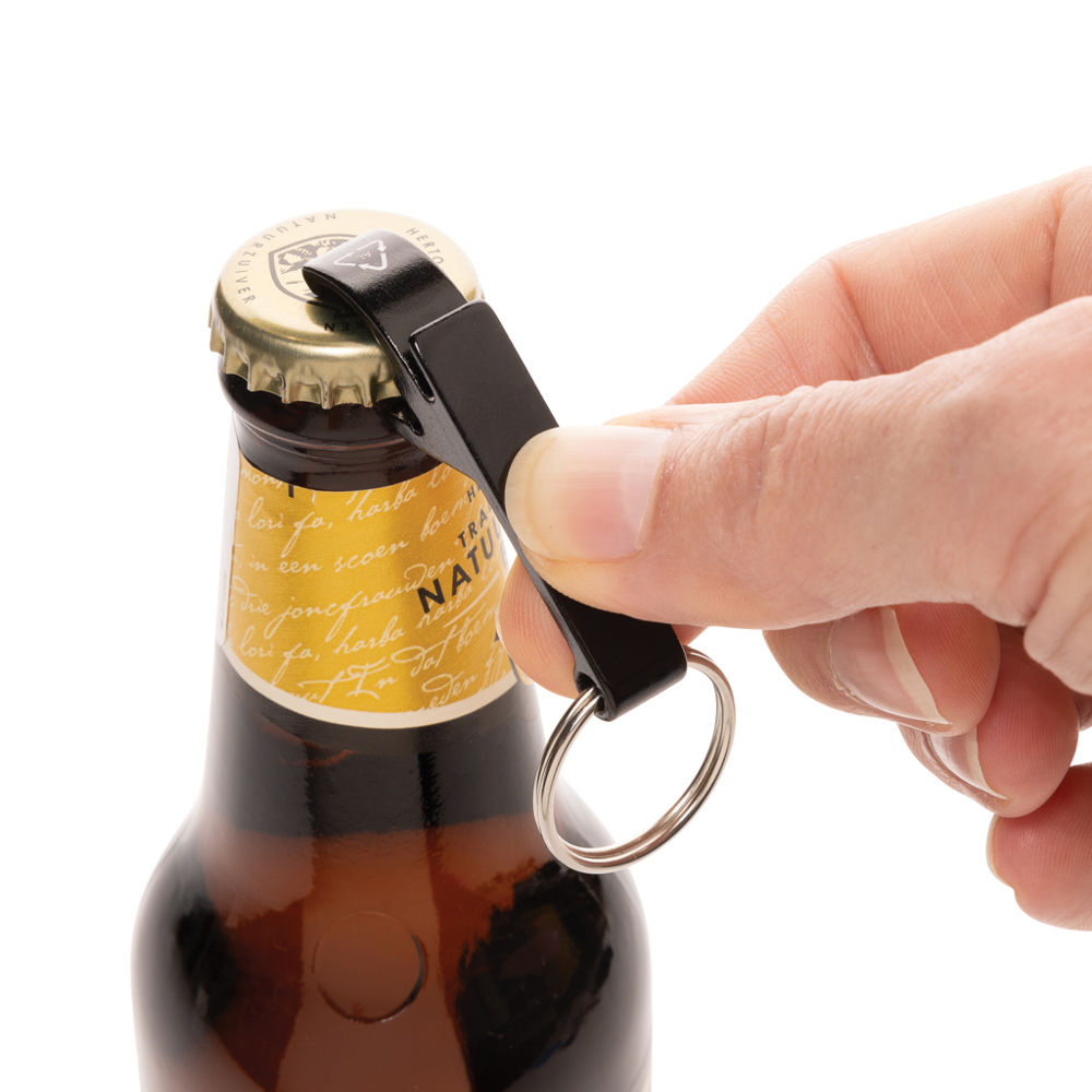 RCS fles- en blikopener van gerecycled aluminium