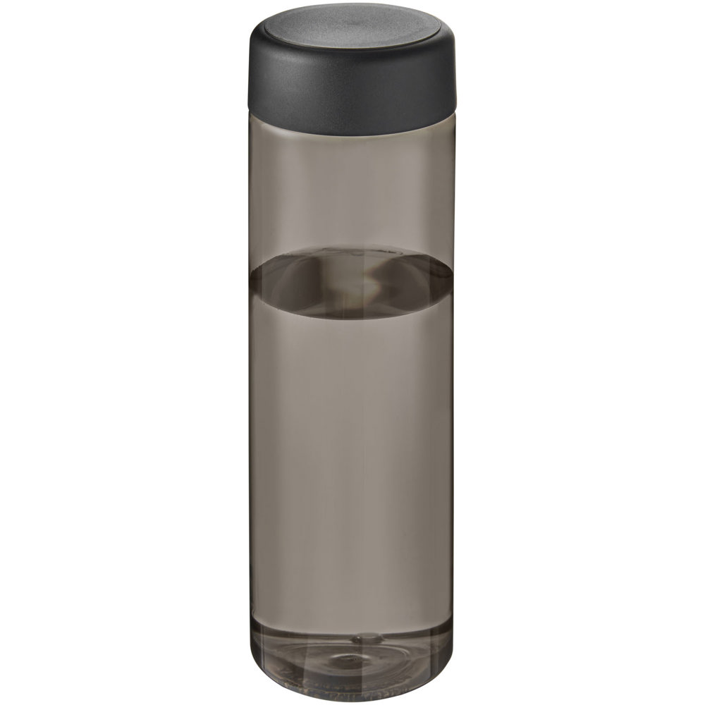H2O Active® Vibe 850 ml sportfles - voor bedrijven en relatiegeschenken - Houtskool, Zwart