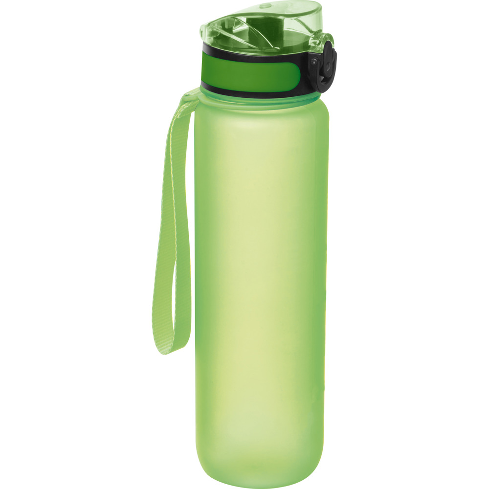 Sport drinkfles van kunststof - bedrukt of onbedrukt verkrijgbaar - Appelgroen