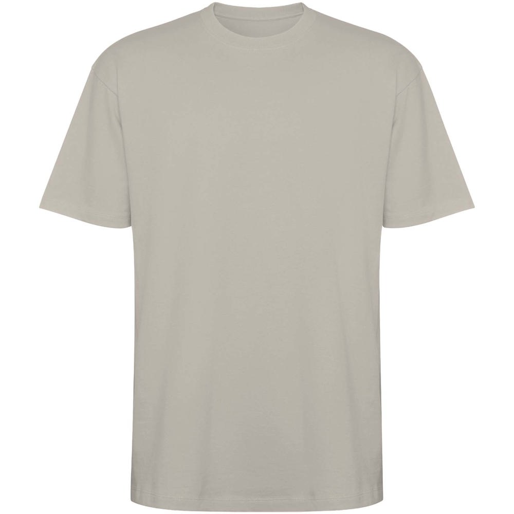 Bull oversized unisex T-shirt met korte mouwen - voor bedrijven en relatiegeschenken - Stone Grey