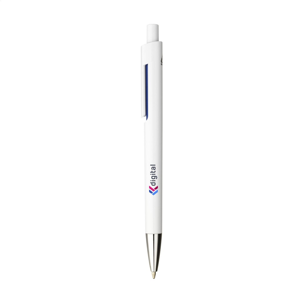 Vista GRS Recycled ABS pennen - donkerblauw (± PMS 072C)