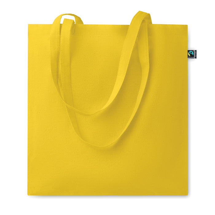 OSOLE COLOUR - Fairtrade boodschappentas 140gr - voor bedrijven en relatiegeschenken - geel