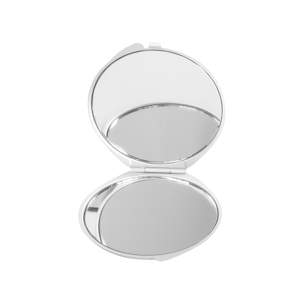 Gill - aluminium zakspiegeltje - bedrukt of onbedrukt verkrijgbaar