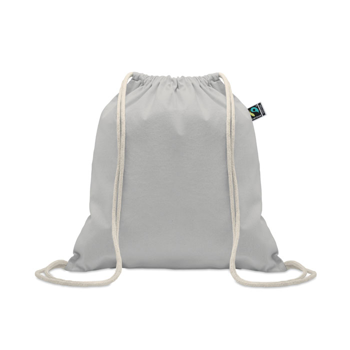 OSOLE DRAW COLOUR - Fairtrade trekkoordtas 180g - kopen of bedrukken - Grijs