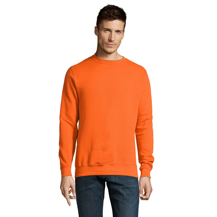 NEW SUPREME - NEW SUPREME sweater 280g - bedrukt of onbedrukt verkrijgbaar - oranje