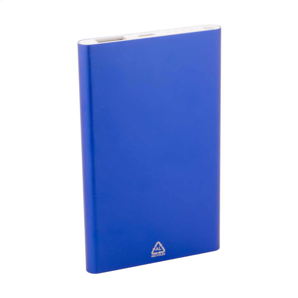 RaluFour - powerbank - bedrukt of onbedrukt verkrijgbaar - blauw