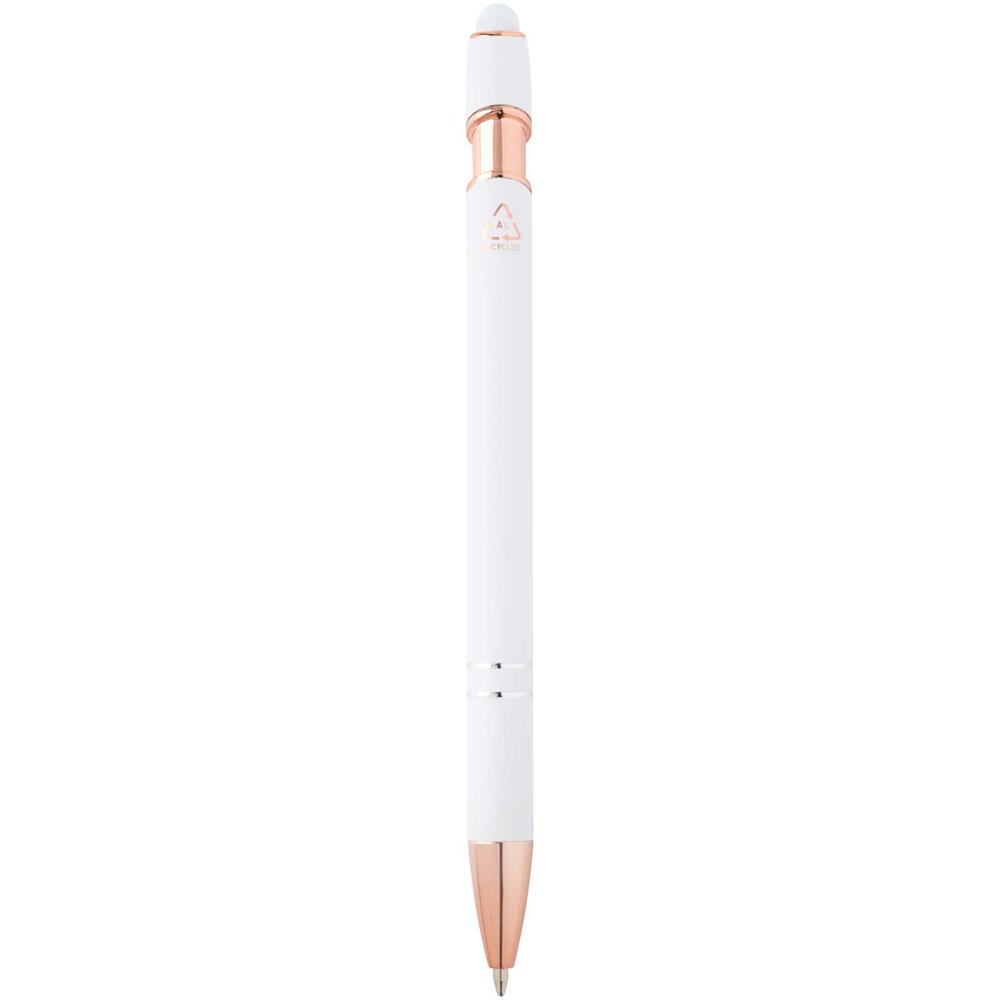 Nanna balpen met roségouden afwerking (zwarte inkt)