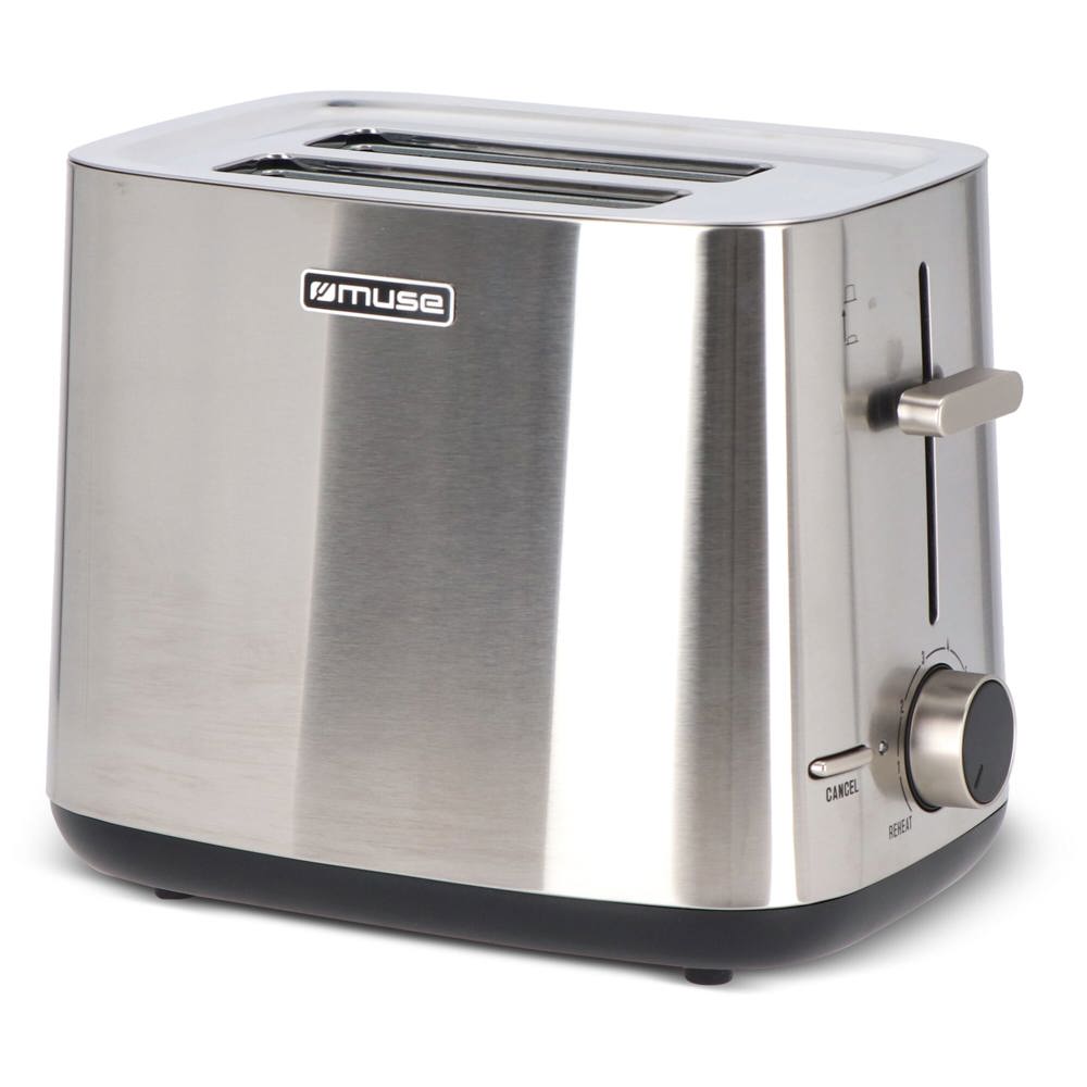 MS-115|Muse Toaster Roestvrij Staal