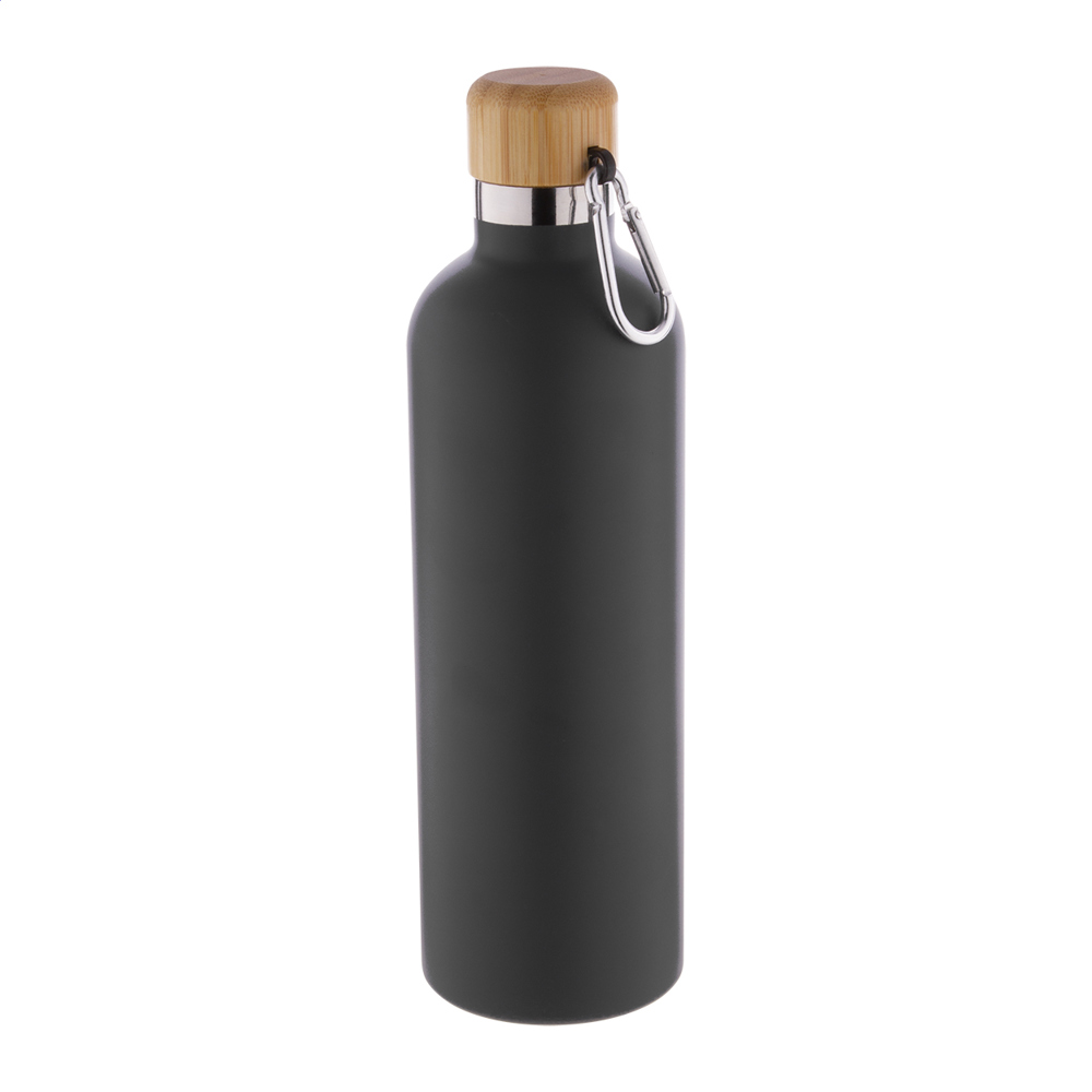 Vacobo - geïsoleerde fles - voor bedrijven en relatiegeschenken - Zwart