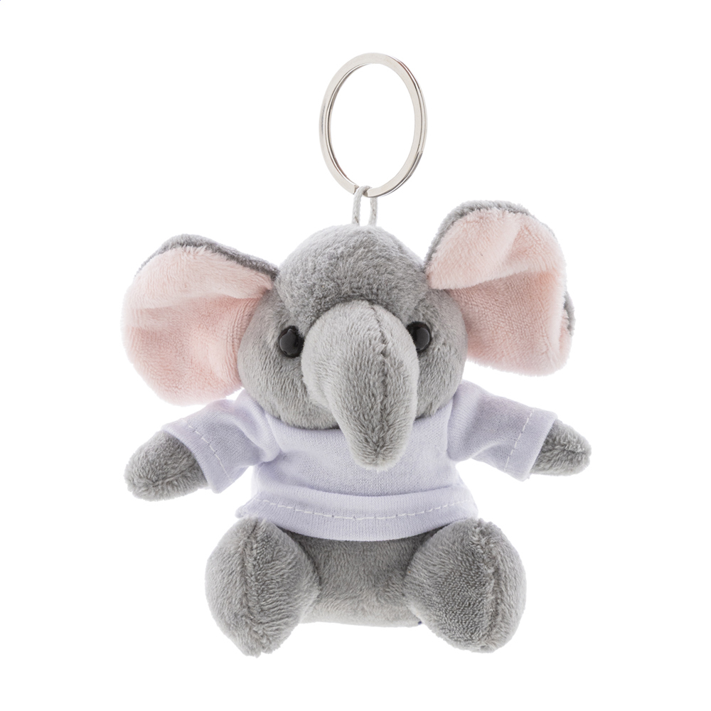 TrumpFob - pluche olifant sleutelhanger - met logo of onbedrukt bestellen