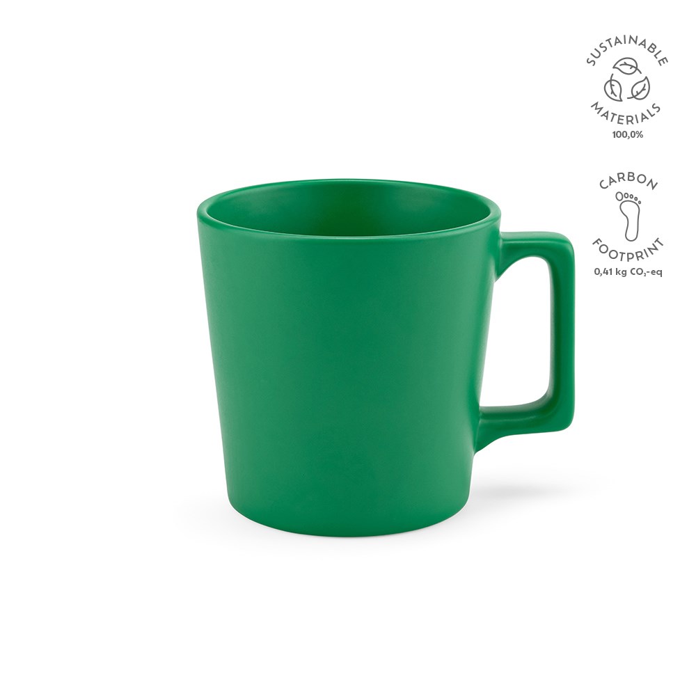 Thames 350 Mok Keramisch 360 ml - voor bedrijven en relatiegeschenken - Groen