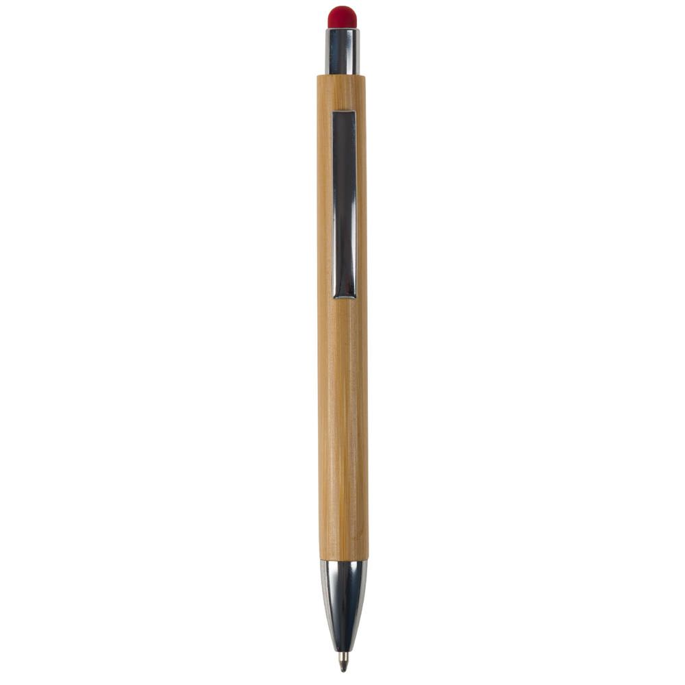 Balpen New York bamboe met stylus