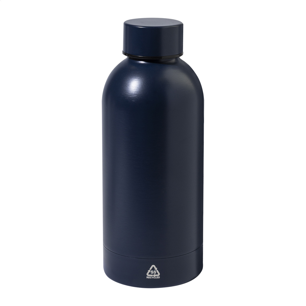 Pumono - RSS-fles - voor bedrijven en relatiegeschenken - donker blauw
