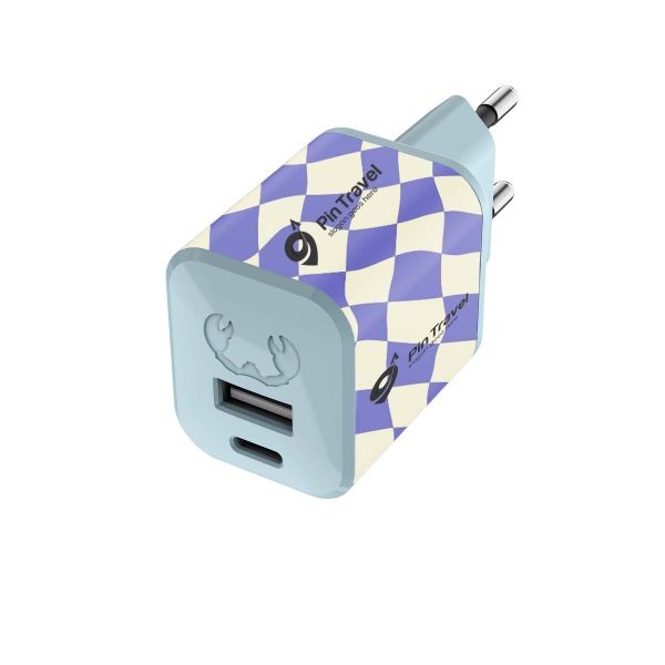 Fresh n Rebel Mini Charger 30W- Dusky Blue