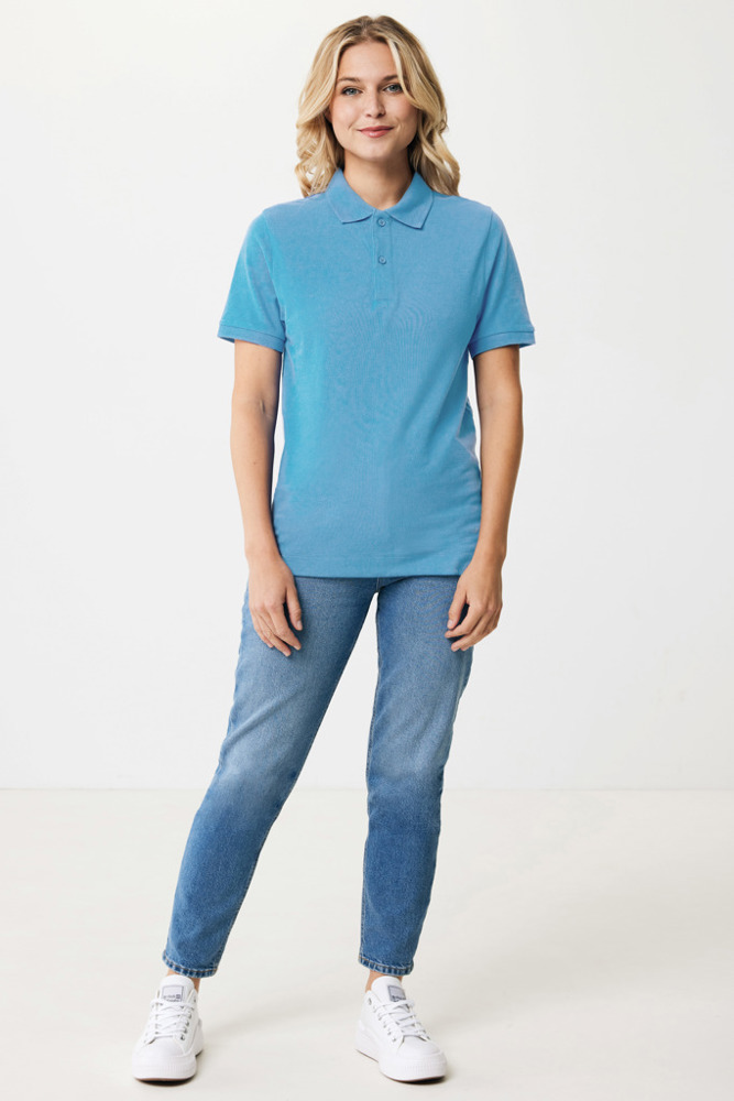 IQONIQ Yosemite gerecycled katoen pique polo