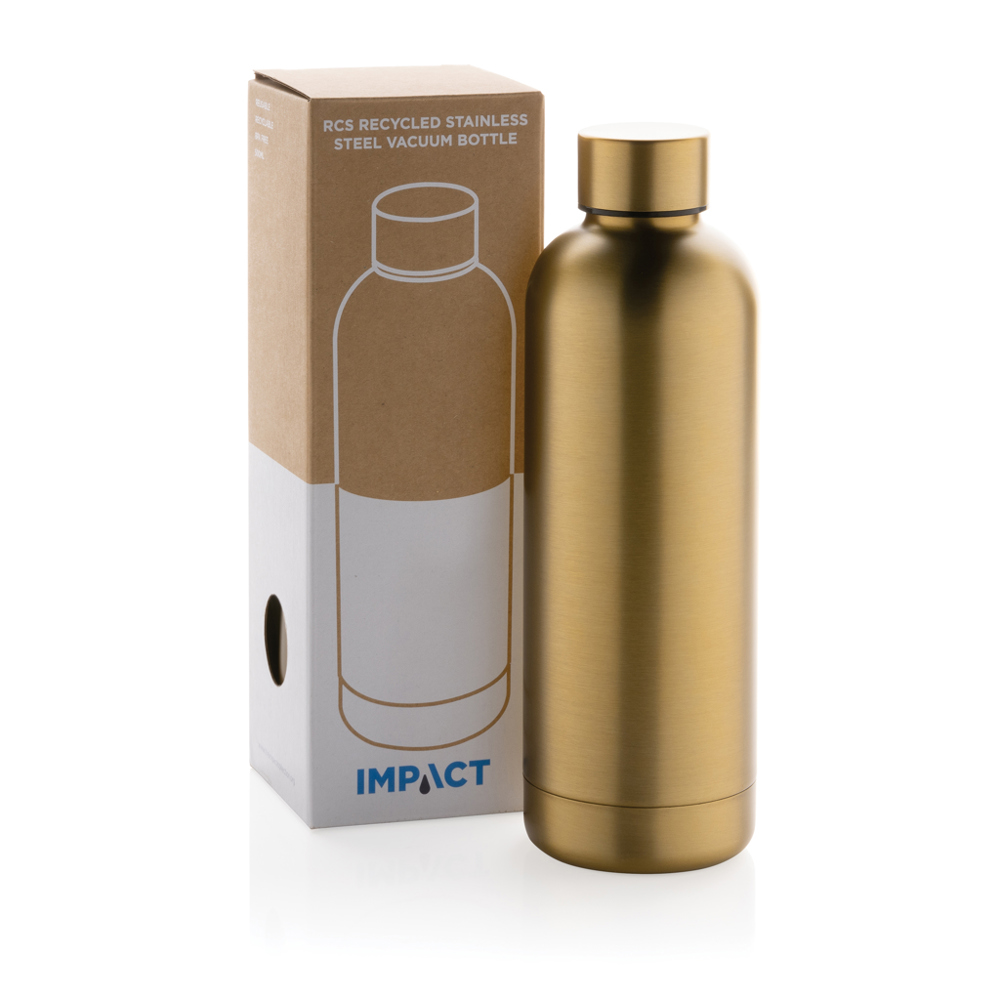RCS gerecycled roestvrijstalen Impact vacuümfles