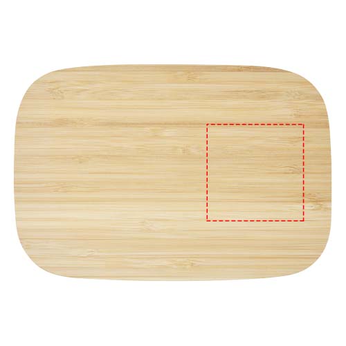 Tite 700 ml roestvrijstalen lunchbox met bamboe deksel
