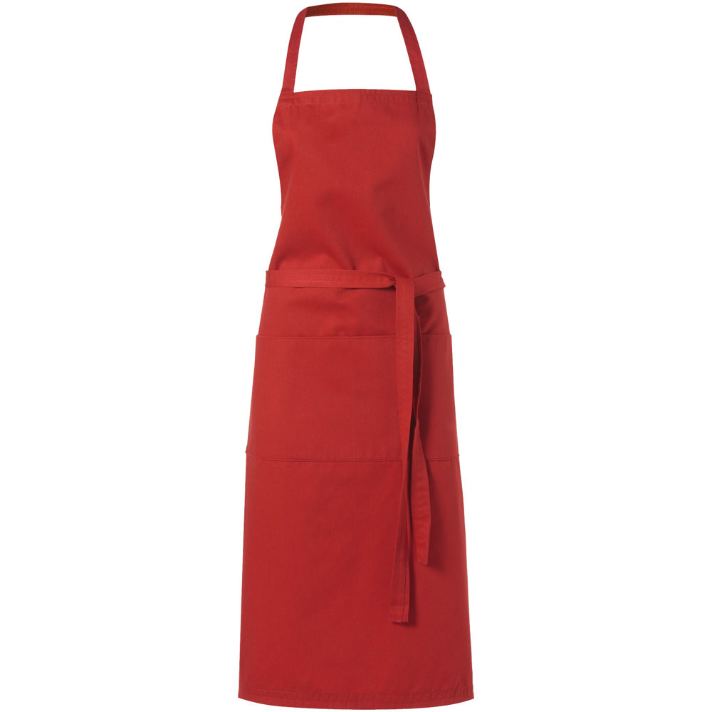 Viera 240 g/m² schort - met logo of onbedrukt bestellen - Rood