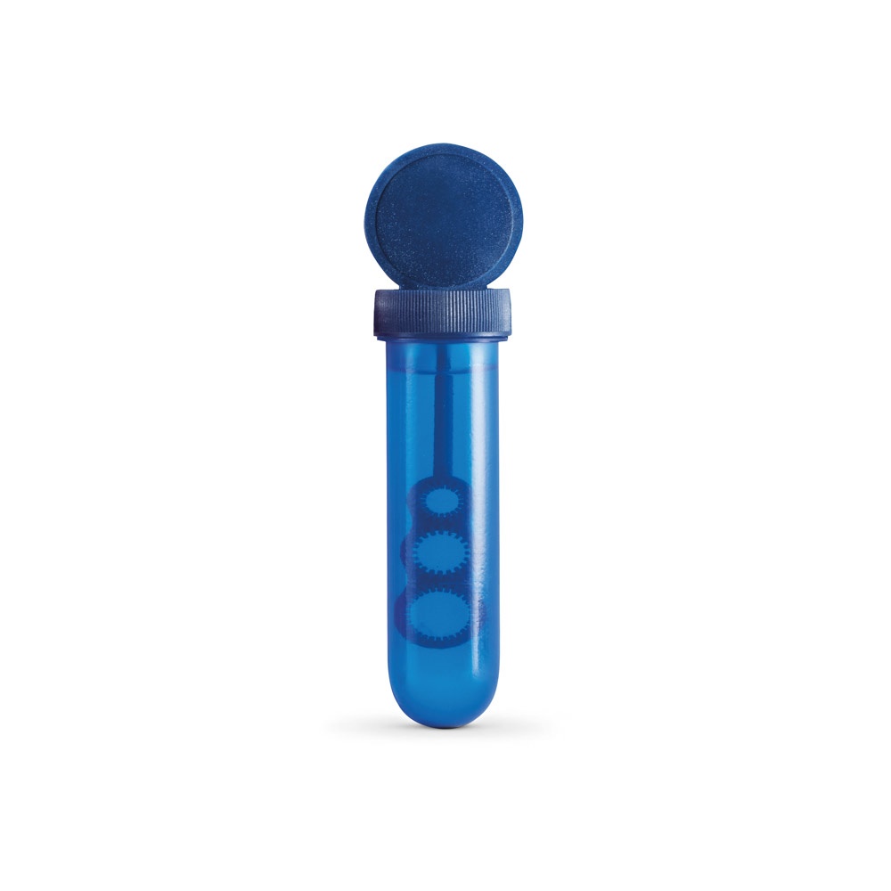 BUBBLY. Bellenblaas - voor bedrijven en relatiegeschenken - blauw