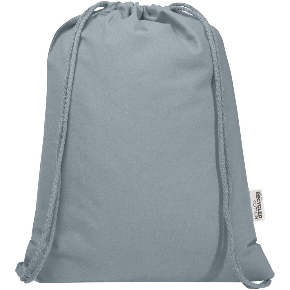 Oregon Blend 140 g/m² GRS gerecyclede tas met trekkoord 5 l