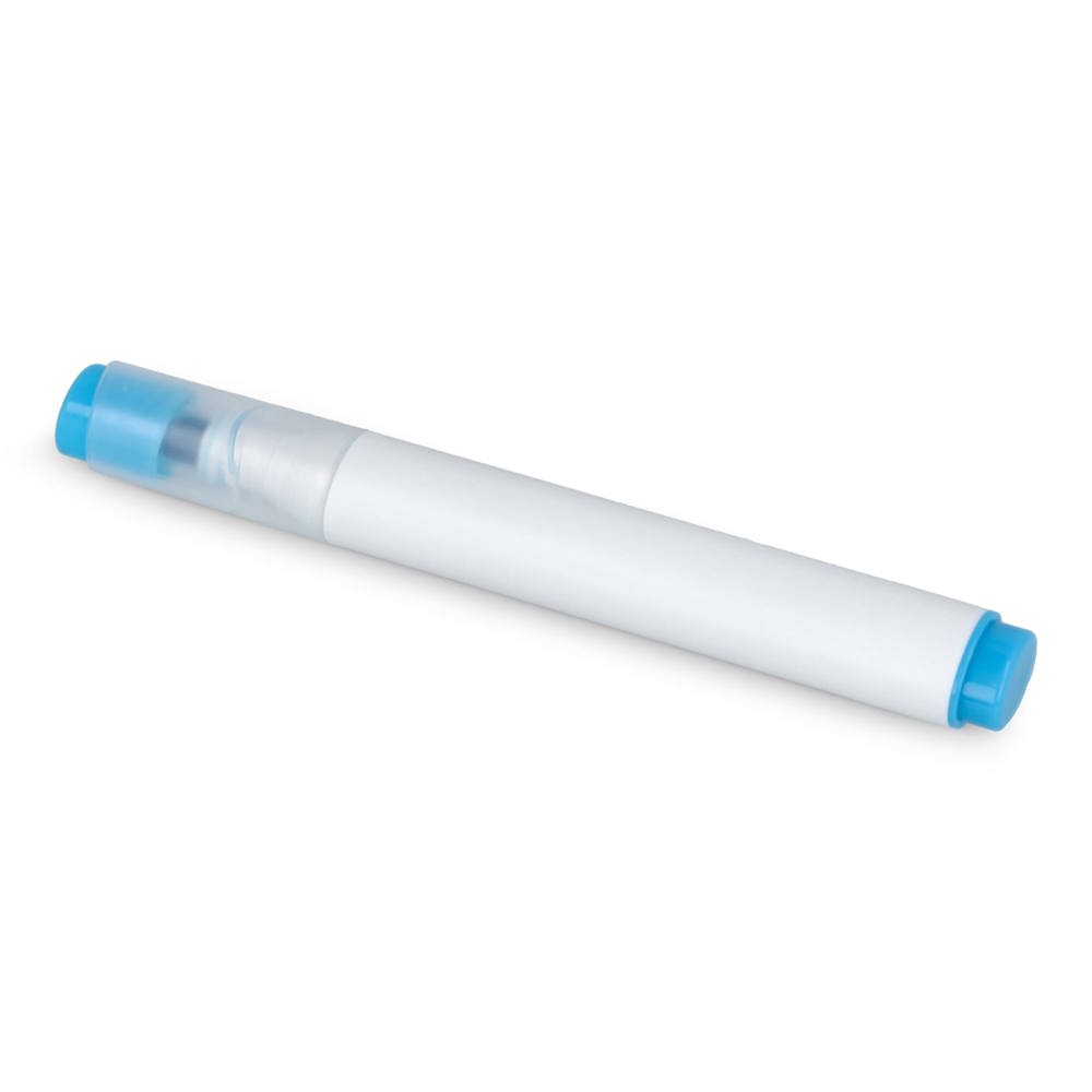 Ovale tekstmarker - bedrukt of onbedrukt verkrijgbaar - blauw