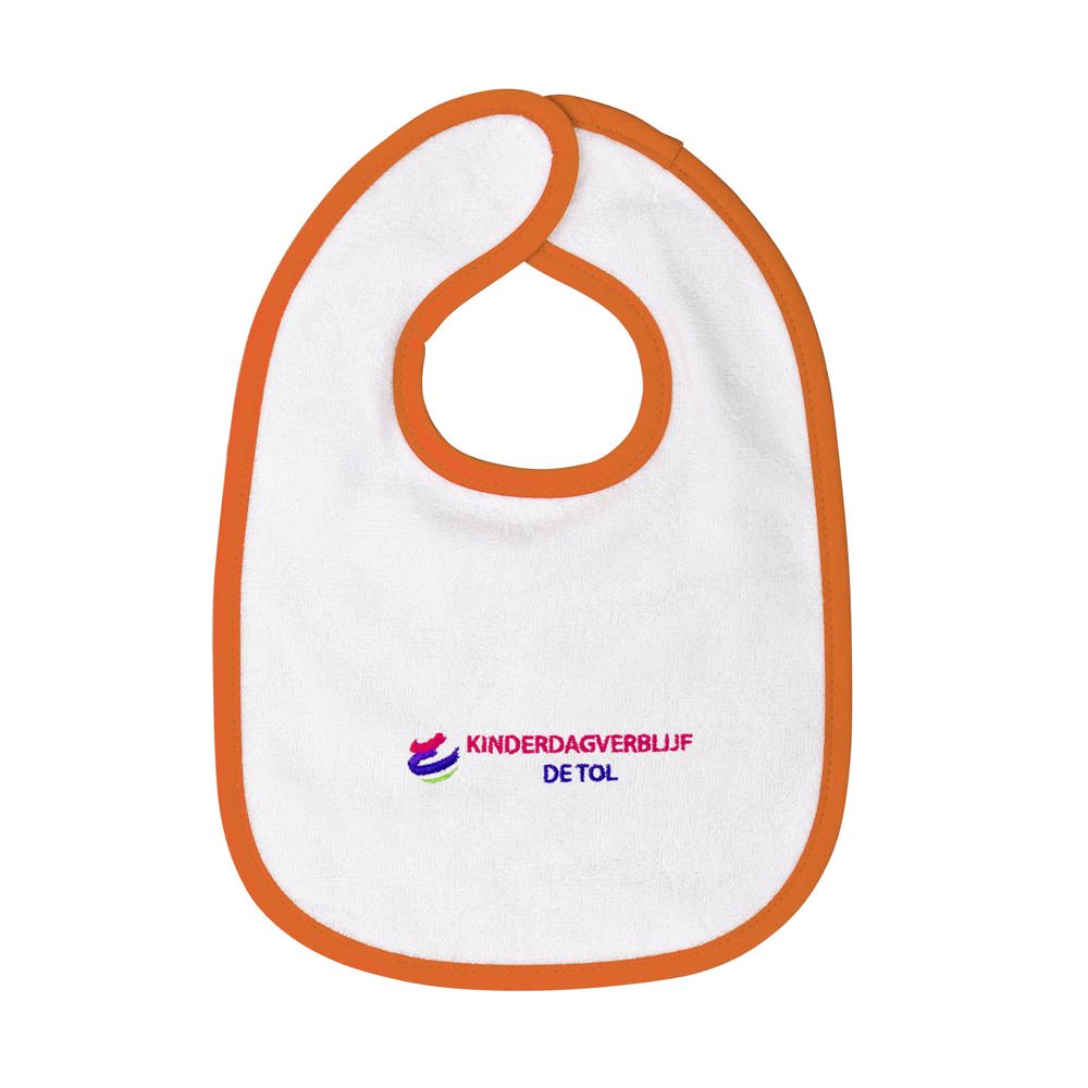Slab - voor bedrijven en relatiegeschenken - wit/oranje