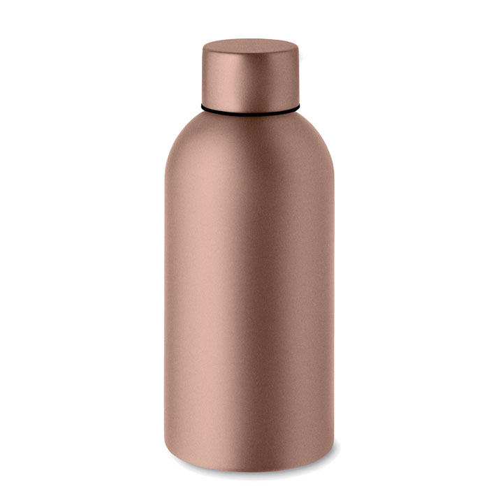 ATHENA MID - Enkelwandige fles 500ml - voor bedrijven en relatiegeschenken - Koperkleurig