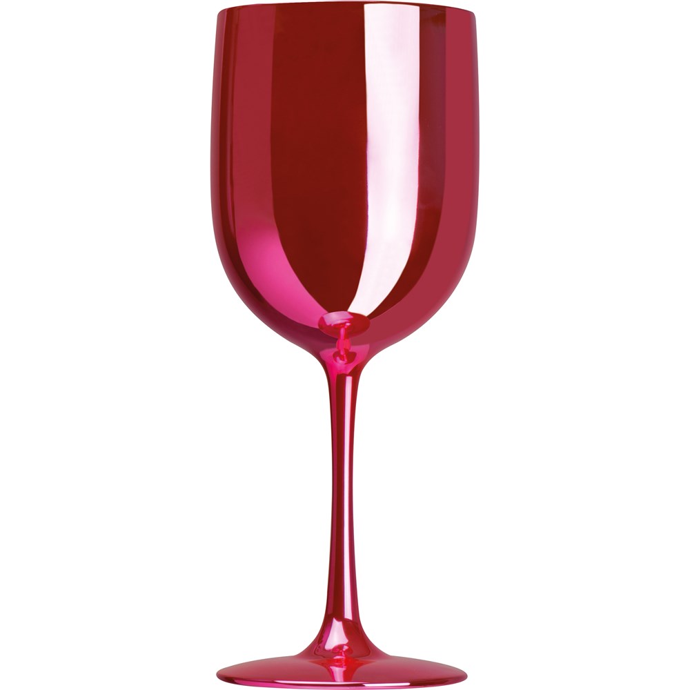 Hoogglans champagneglas van kunststof