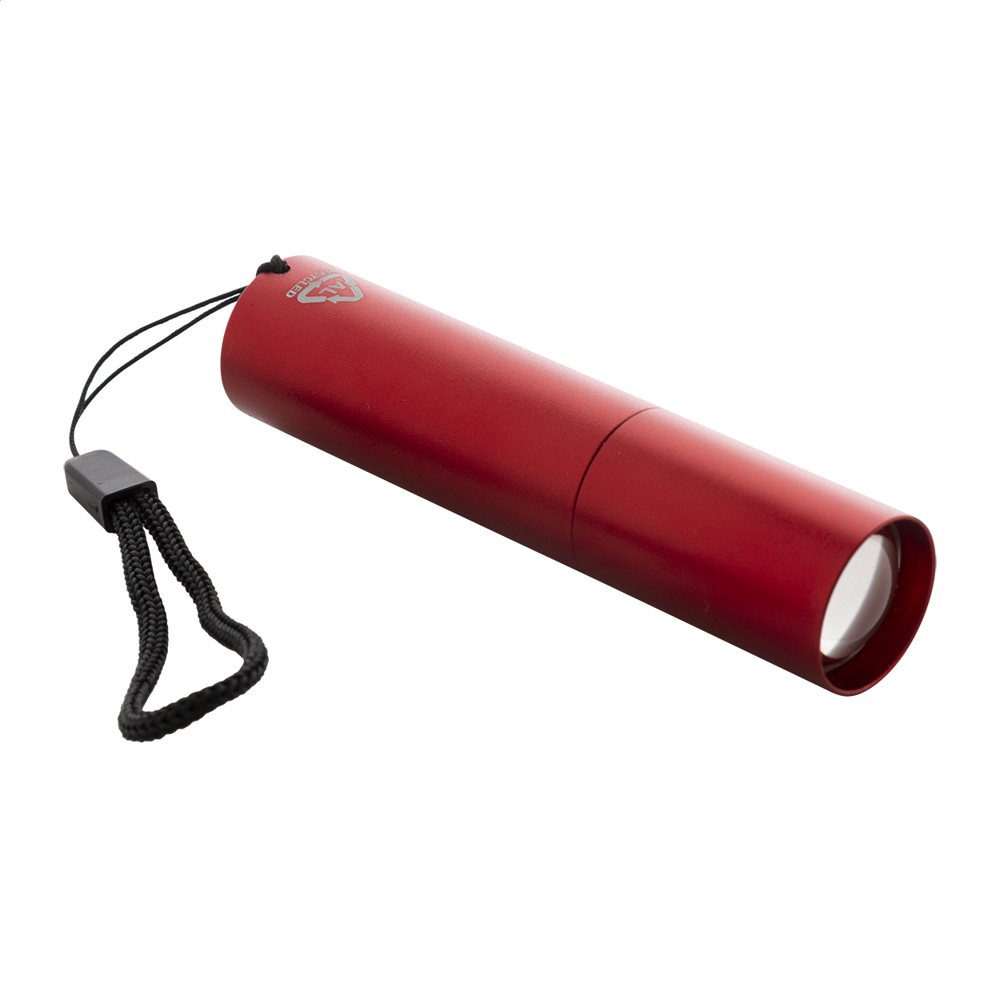 Chargelight Tone - oplaadbare zaklamp van gerecycled aluminium - kopen of bedrukken