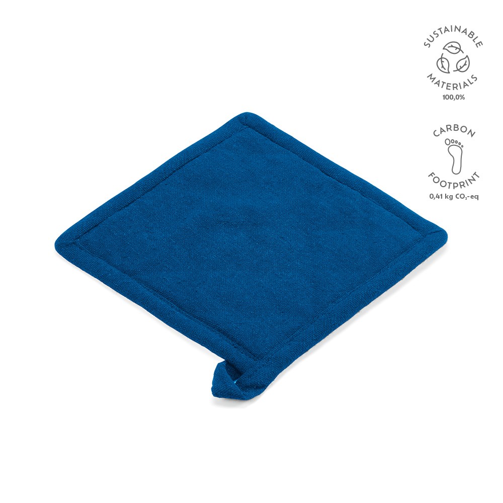 Klimt Pothouder Gerecycled Katoen 180 gsm - kopen of bedrukken - blauw