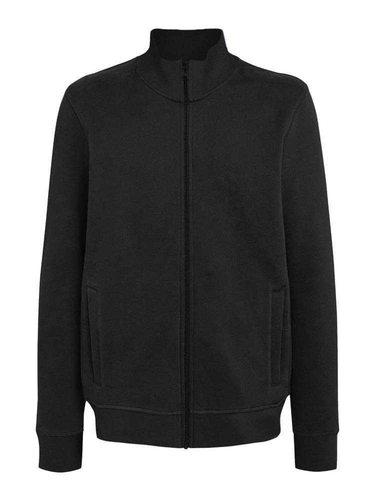 BS Harlem full zip sweater, 280 gr/m² - voor bedrijven en relatiegeschenken - Zwart (Black)