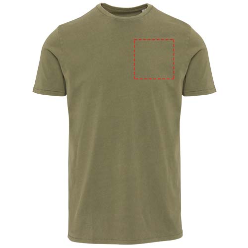 Nanaimo 160 g/m2 gewassen heren T-shirt met korte mouwen