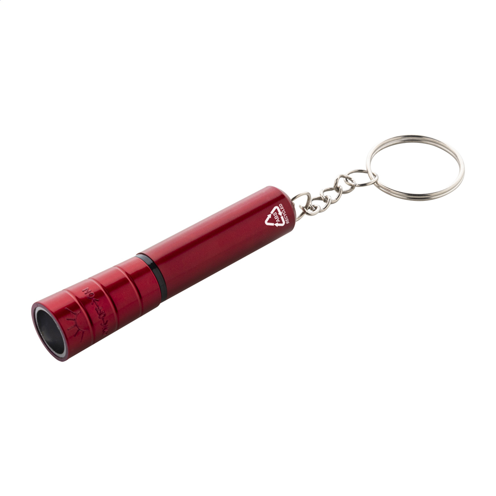 Raipei - mini RABS zaklamp - voor bedrijven en relatiegeschenken - rood