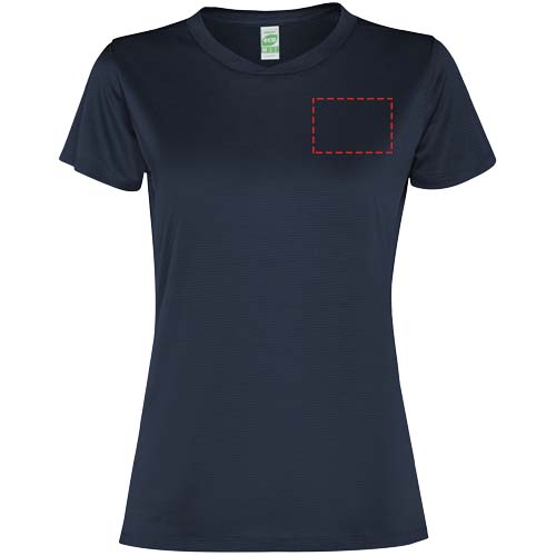 Slam 100 g/m² sport t-shirt voor dames met korte mouwen