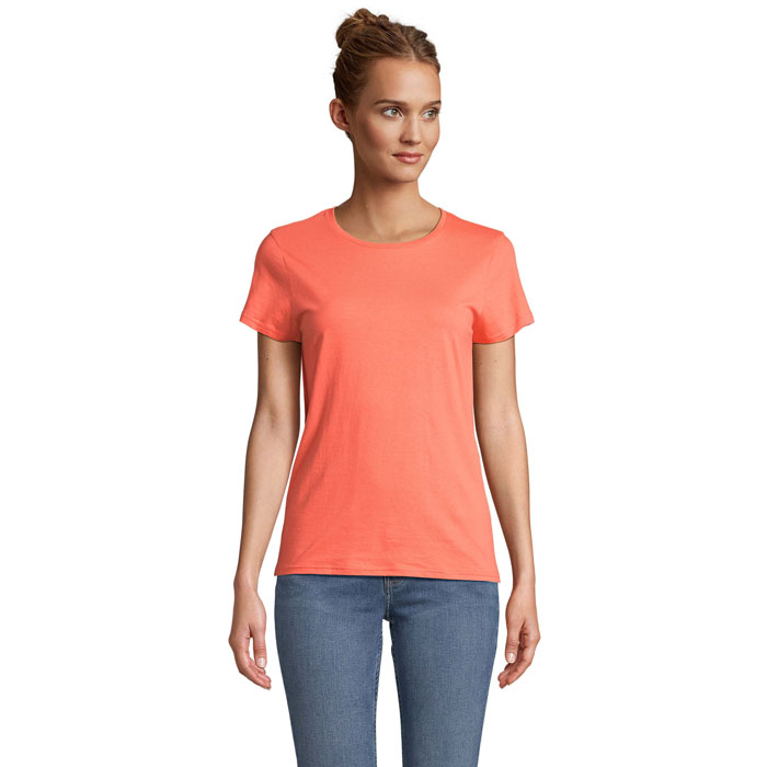 CRUSADER WOMEN - CRUSADER DAMES T-Shirt 150g - kopen of bedrukken - Pop Orange