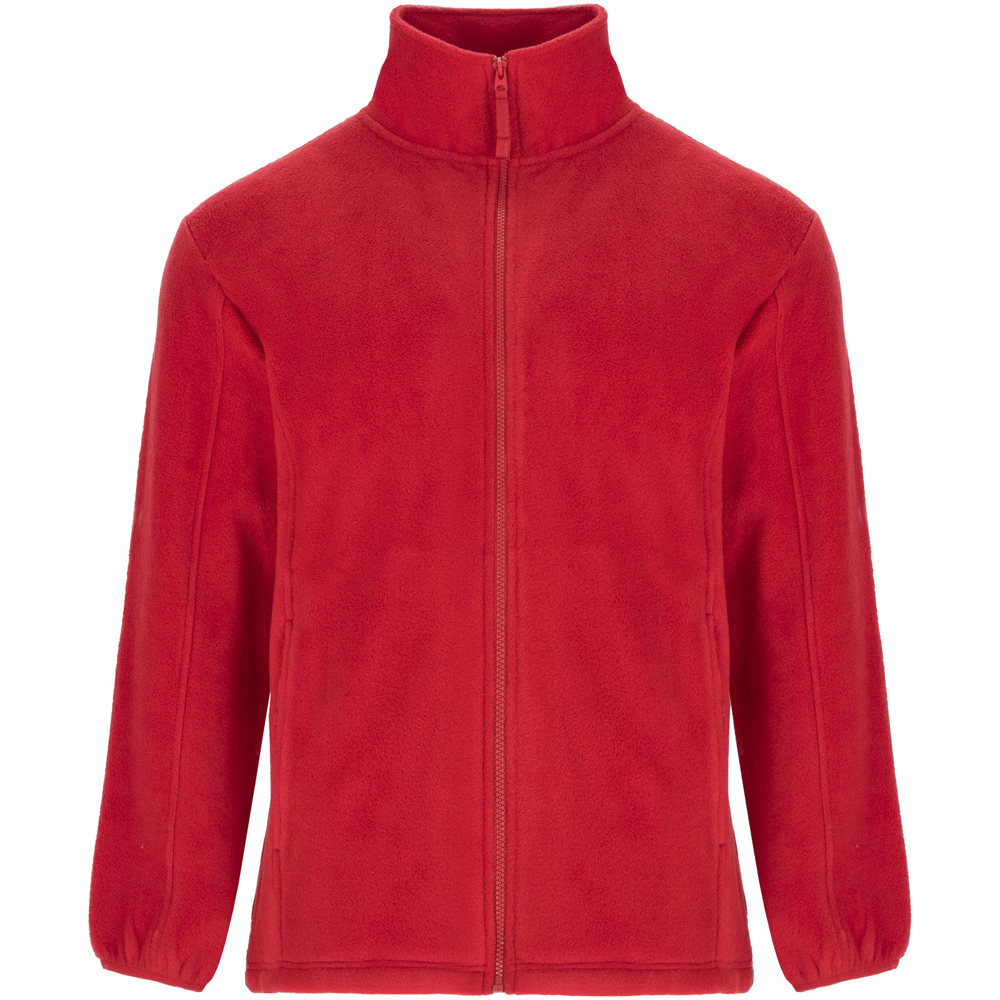 Artic fleece herenjack met volledige rits - voor bedrijven en relatiegeschenken - rood