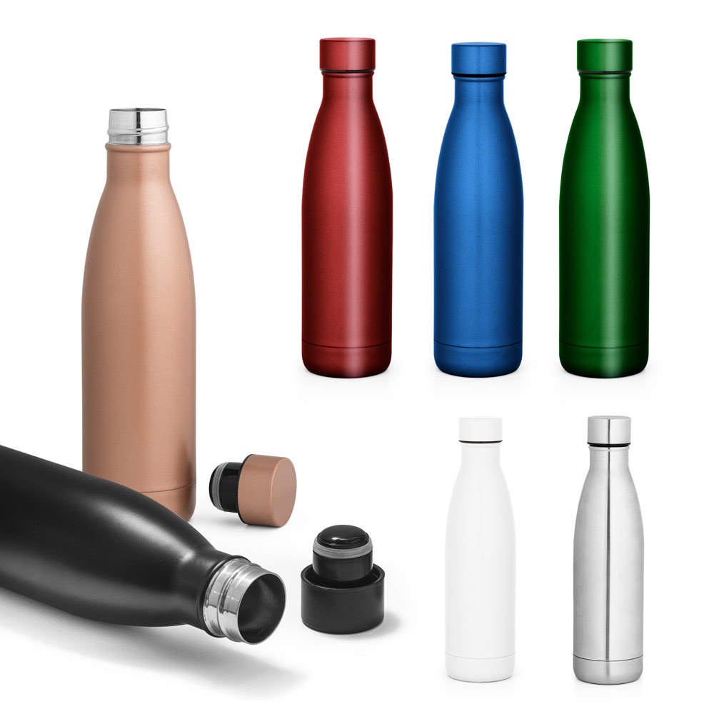 BUFFON. 500 mL roestvrij stalen thermosfles - met logo of onbedrukt bestellen