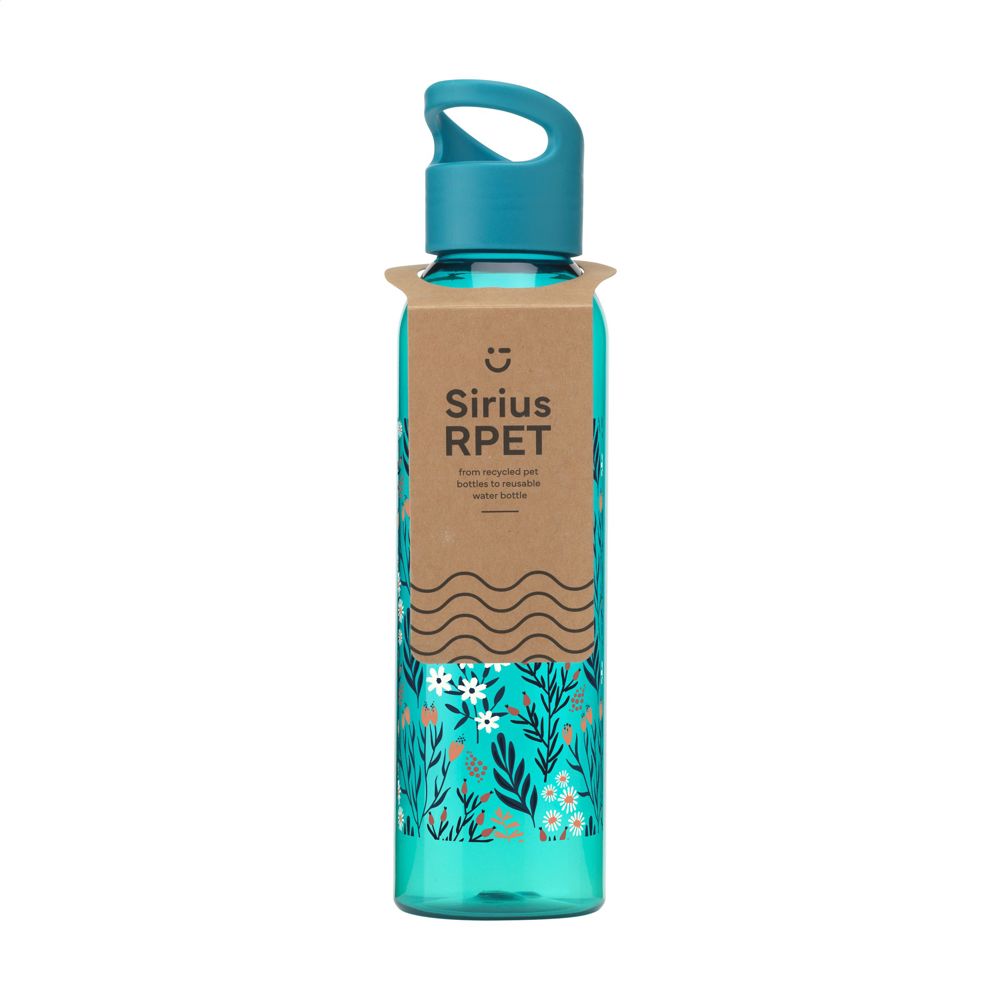 Sirius GRS RPET 650 ml - voor bedrijven en relatiegeschenken - turquoise