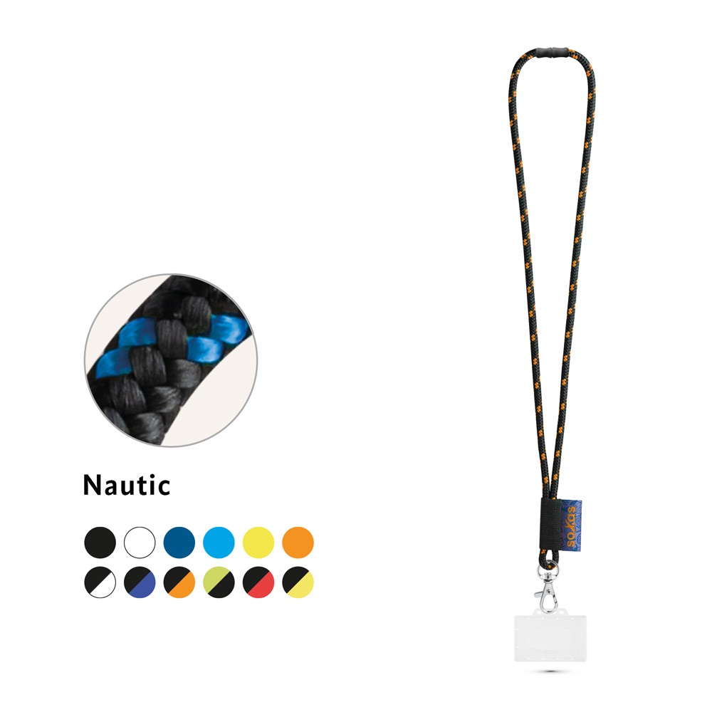 BRIDPORT. Aangepaste polyester lanyard - voor bedrijven en relatiegeschenken