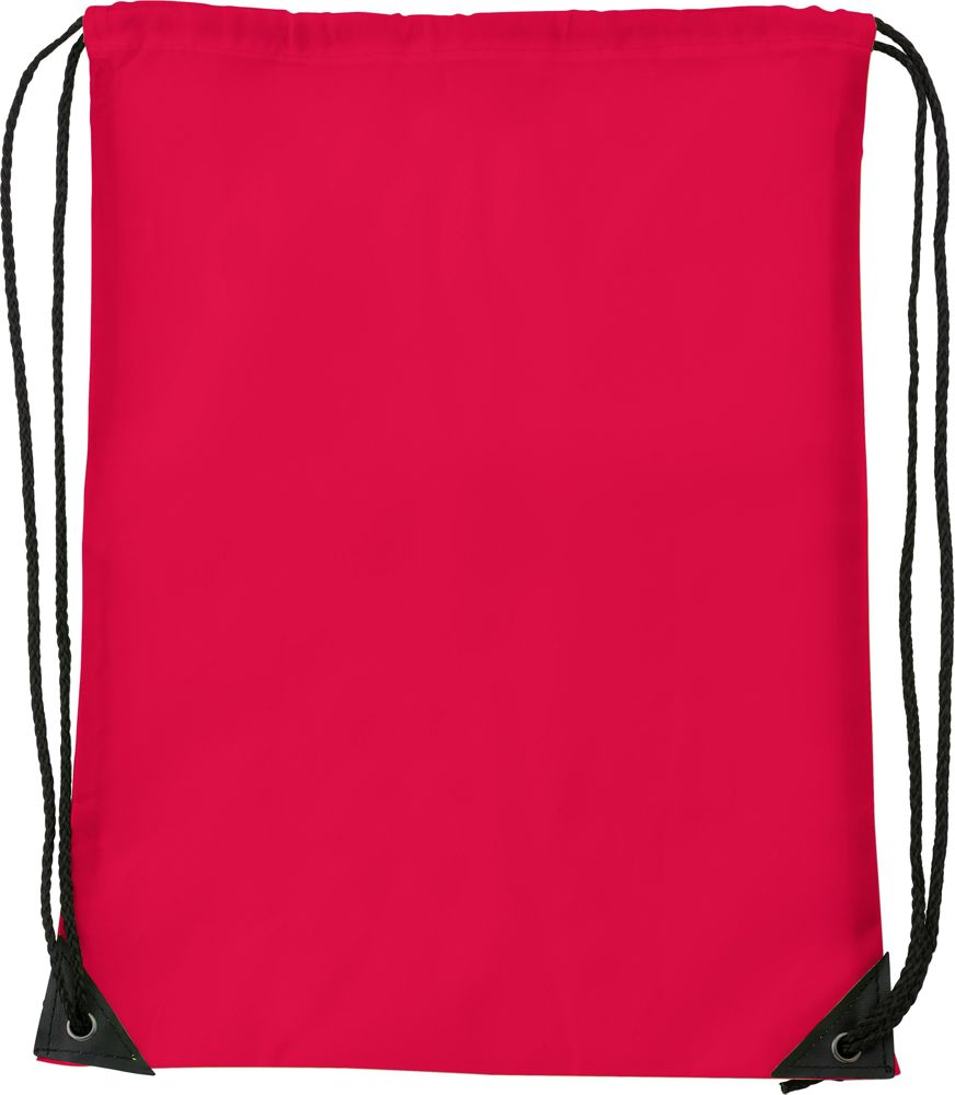 Polyester (210D) rugtas Steffi - bedrukt of onbedrukt verkrijgbaar - Rood