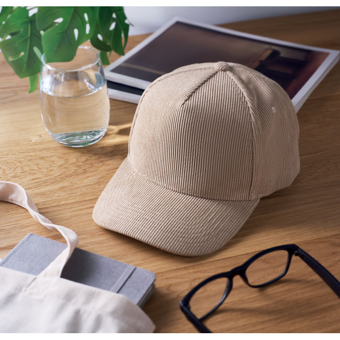 WALE - 5 panelen corduroy baseballcap