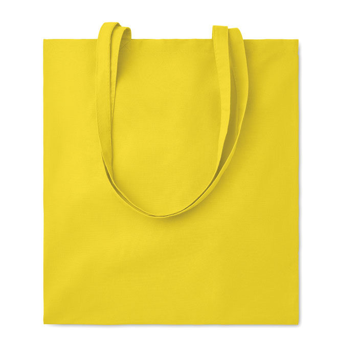 COTTONEL COLOUR + - Katoenen boodschappentas - kopen of bedrukken - geel