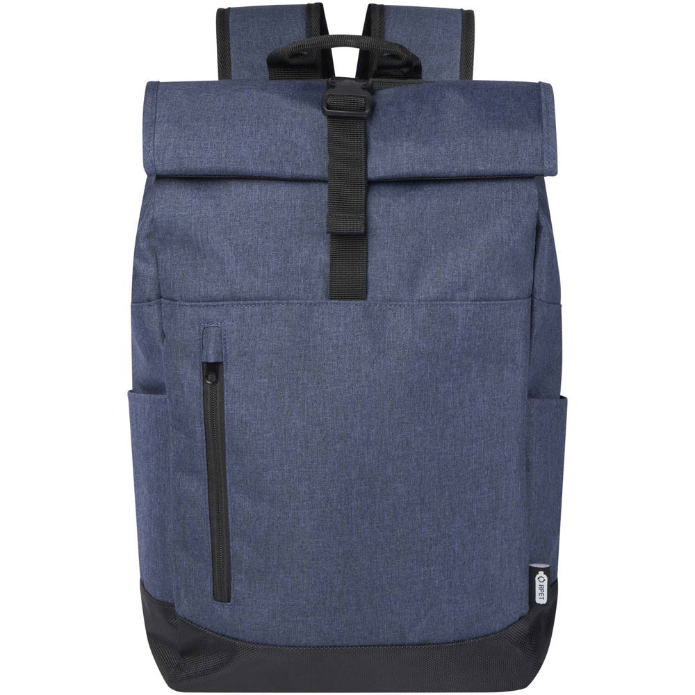 Libra 15,6 inch GRS gerecycled oprolbare laptop rugzak 12L