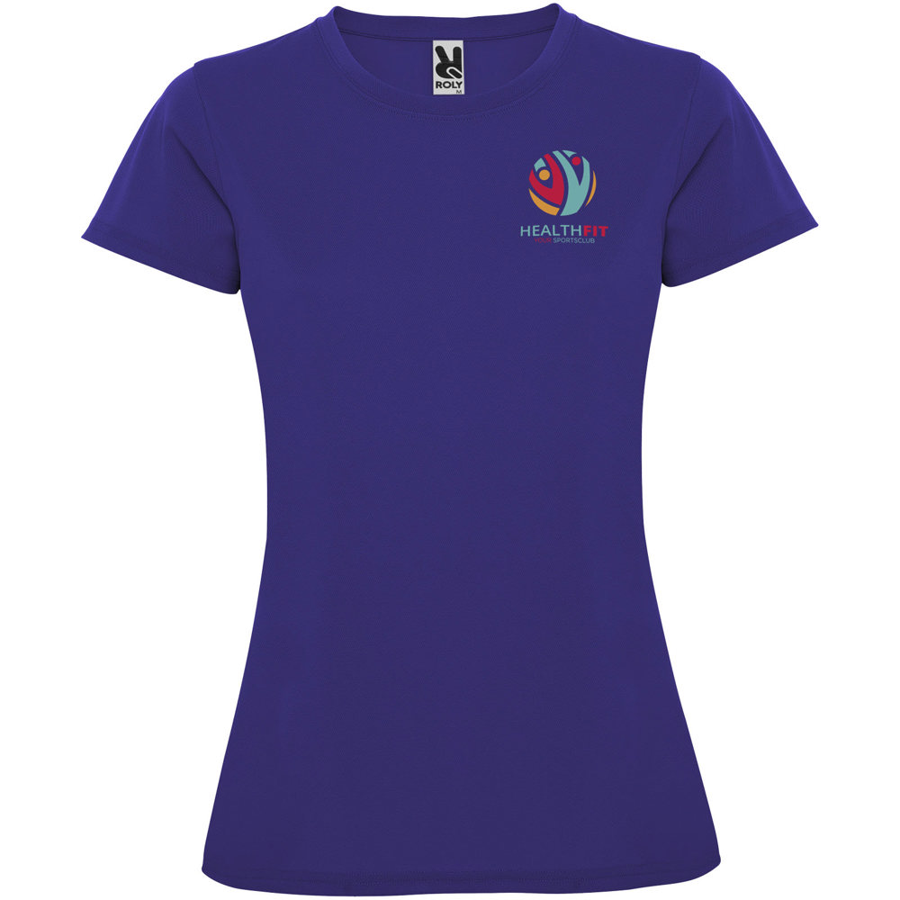 Montecarlo 150 g/m² sportshirt met korte mouwen voor dames