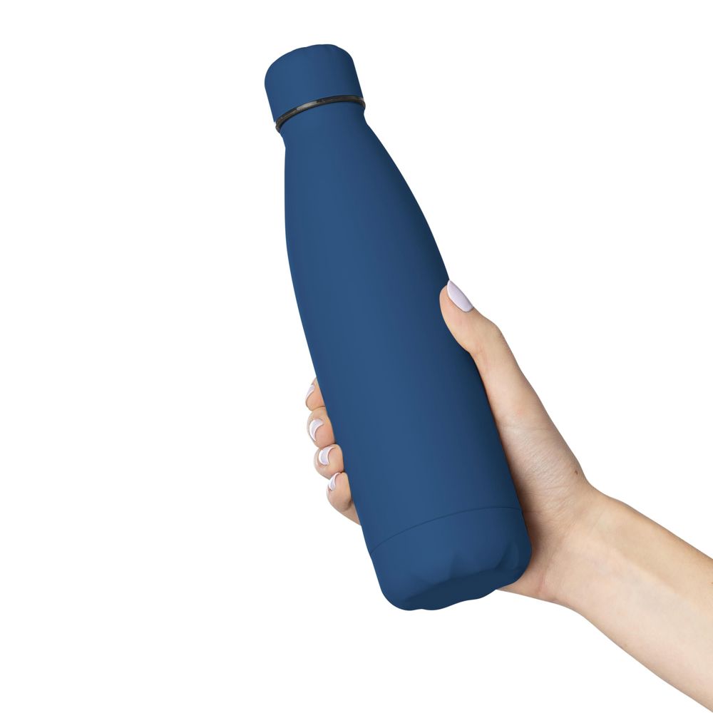 Gerecyclede dubbelwandige drinkfles 500 ml Sunny
