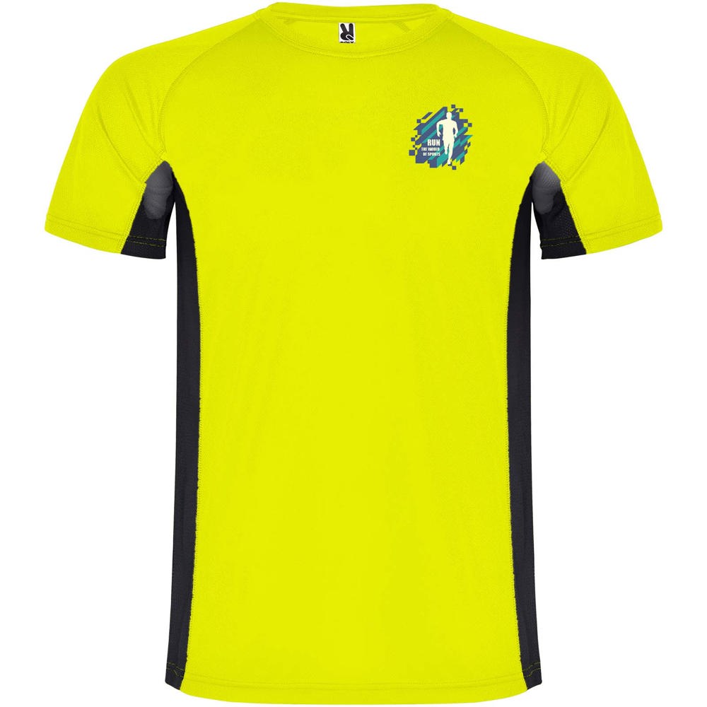 Shanghai 140 g/m² sportshirt met korte mouwen voor heren