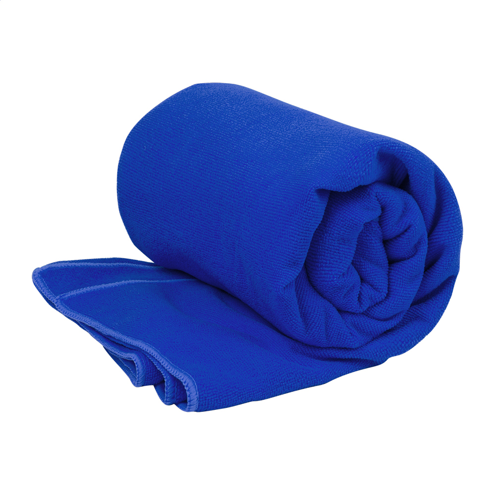 Gains - absorberende handdoek - met logo of onbedrukt bestellen - Blauw