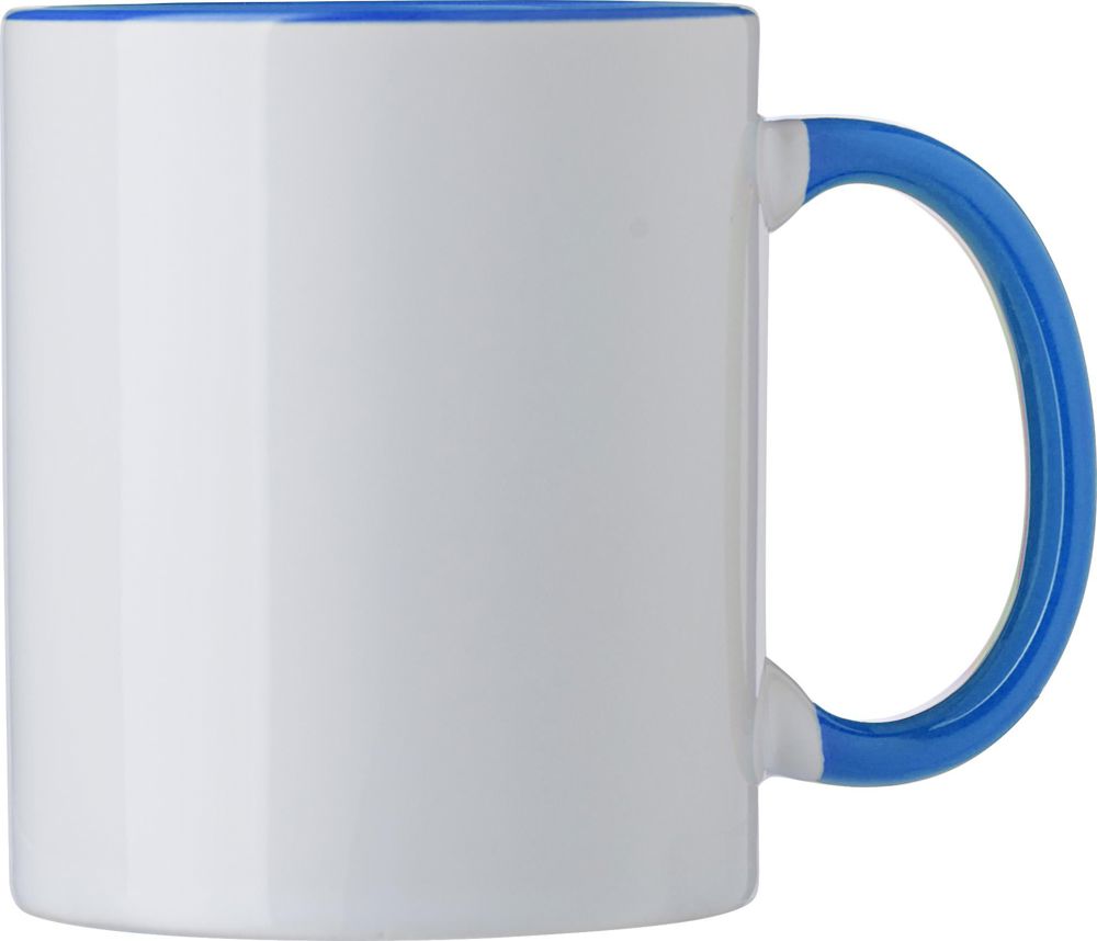 Keramische mok Blair - voor bedrijven en relatiegeschenken - blauw